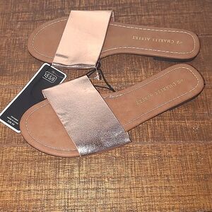 ⭐NWT Charles Albert Slip On Sandals